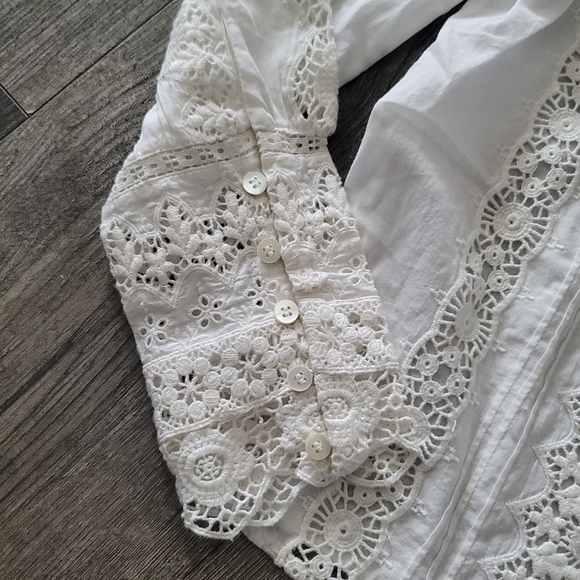 Sezáne Rym Shirt-Ecru - Picture 9 of 10